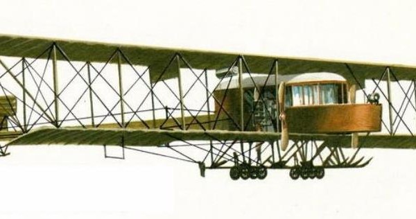 18.Первый вариант самолета Гранд. Рисунок.