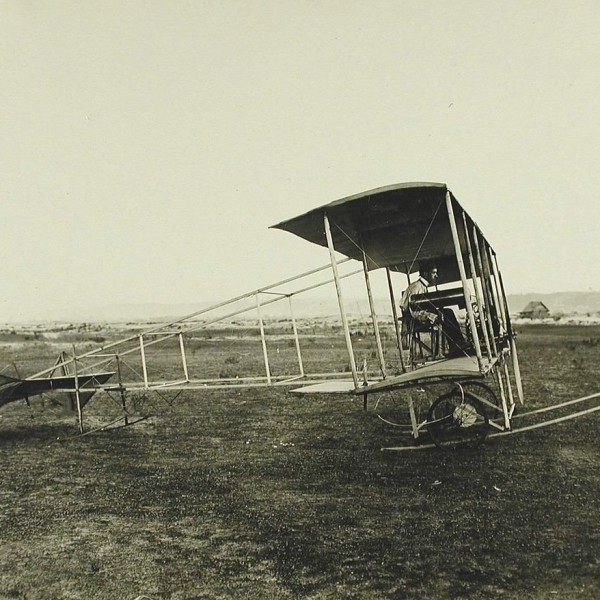 2.И.И.Сикорский в самолете БиС-2. 1910 г.