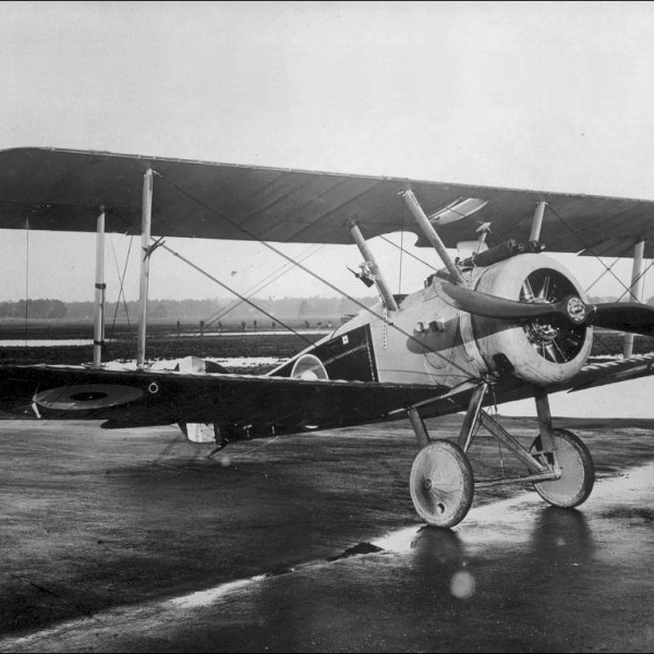 20.Истребитель Sopwith Camel F.1 с двигателем Clerget 9B .
