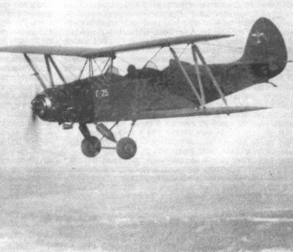 1.Г-25 с дв. Pobjoy Niagara в полете. Осень 1937 г.