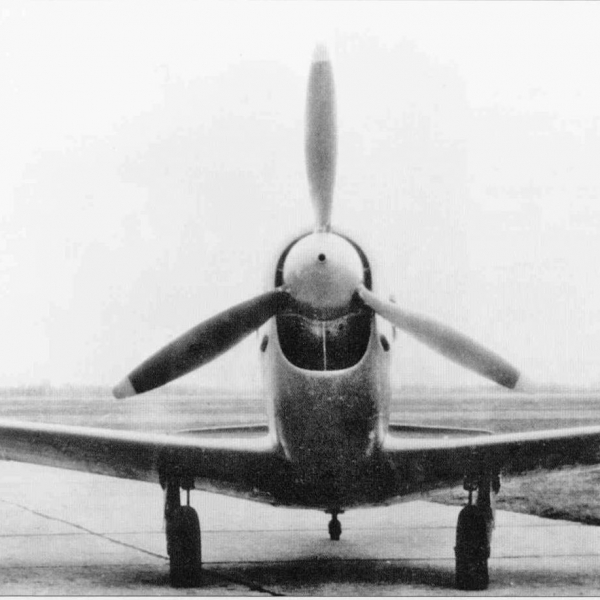 12.Серийный МиГ-13 N3810102. Вид спереди.