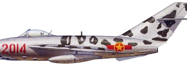 13.МиГ-17 ВВС Вьетнама. Рисунок.