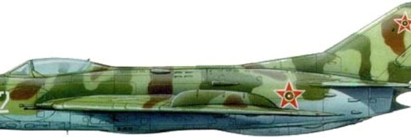 13.МиГ-19С ВВС Болгарии. Рисунок.