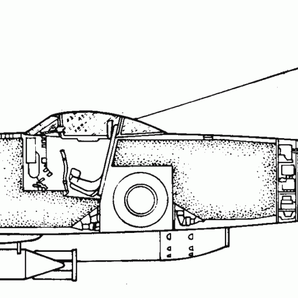 14.Компоновочная схема самолета Су-9 (первый).