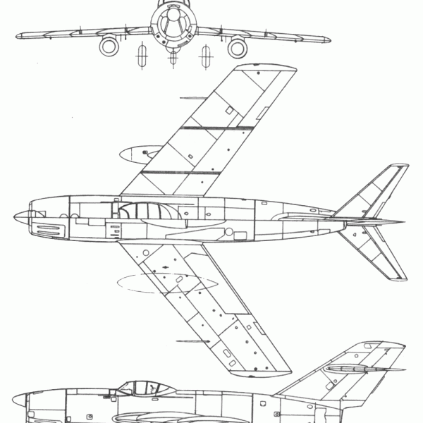 14.Ла-200 с РЛС Коршун. Схема.