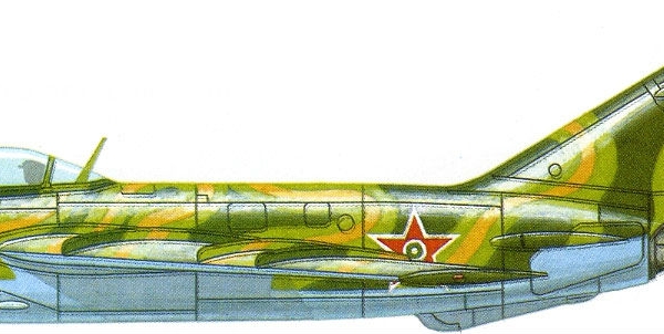 14.МиГ-17ПФ ВВС БНР. Рисунок.