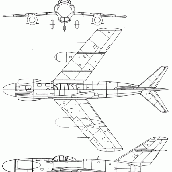 15.Ла-200Б с РЛС Сокол. Схема 1.