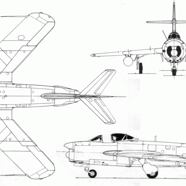 16.МиГ-17ПФ. Схема.