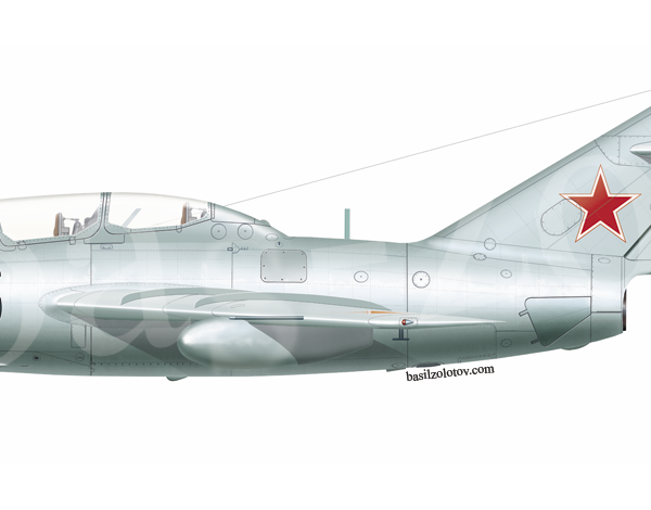 17.МиГ-15УТИ ВВС СССР. Рисунок