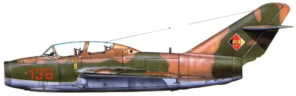 18.МиГ-15УТИ ВВС ГДР. Рисунок.