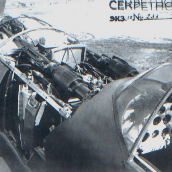 1а.Двигатель М-82 на ЛаГГ-3 № 372100.