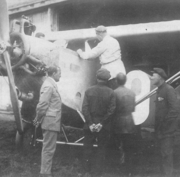 2.Самолет СУВП перед проведением испытаний в августе 1925 г.