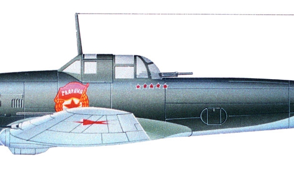 22.Ил-10 ВВС СССР. Рисунок.