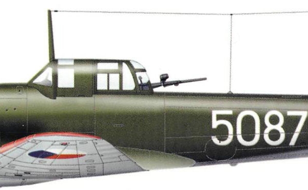 22б.В-33 ВВС ЧССР. Рисунок.