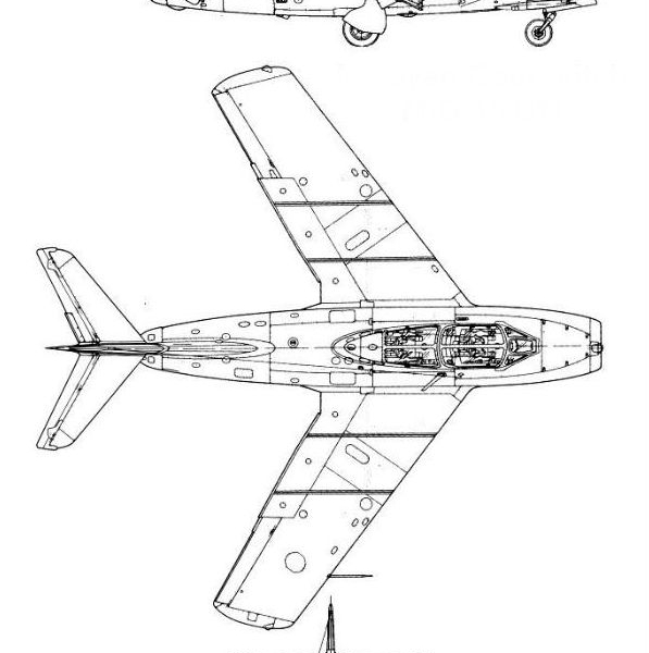 24.МиГ-15УТИ. Схема 2