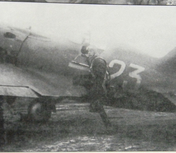 3.И-16 тип 18. Фронтовой снимок. 1941 г.