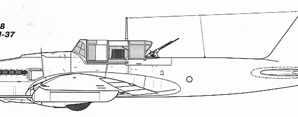 3.Ил-2 ШФК-37. Схема 1.