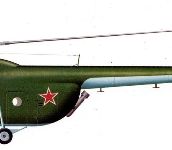 3.Ми-4М с РЛС Курск-М. Рисунок.