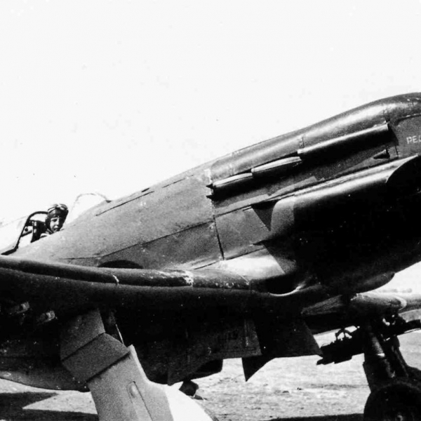 3.МиГ-3 с подвешенными РС-82.