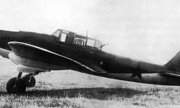 3.Прототип двухместного Ил-2 на испытаниях 1942 г.