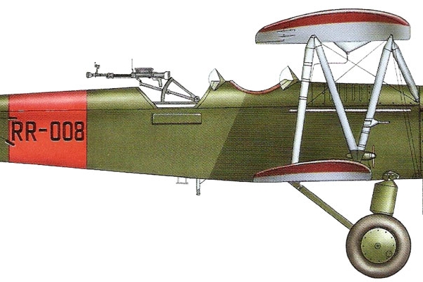 35.Р-5 ВВС республиканской Испании. Рисунок.