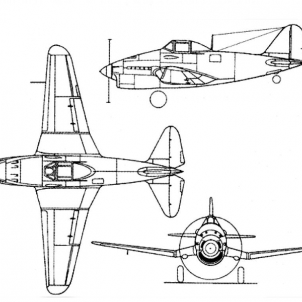 4.ОПБ с двигателем АМ-37. Схема.