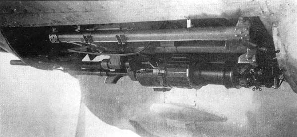 4.Пушка ШВАК на Пе-3.