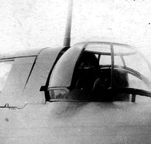 5.Вид на кабину опытного Ил-10.