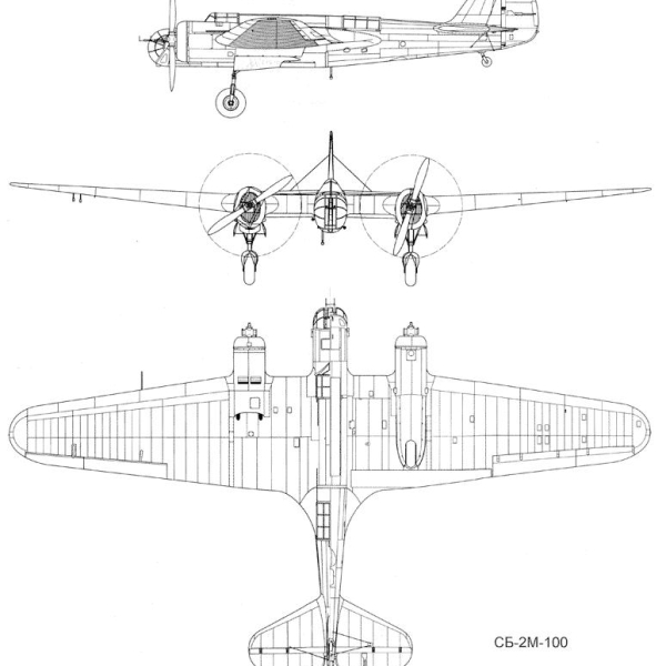 51.СБ-2М-100. Схема