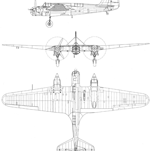 52.СБ-2М-103. Схема