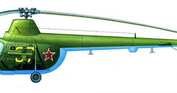 6.Ми-1МУ с комплексом ПТУР Фаланга. Рисунок.