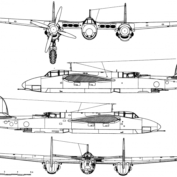 6.Ту-1 (Самолет 63П). Схема 1.