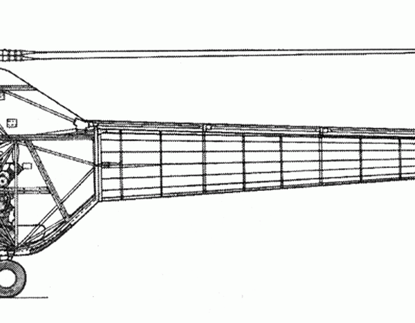 6а.Компоновочная схема Як-100.