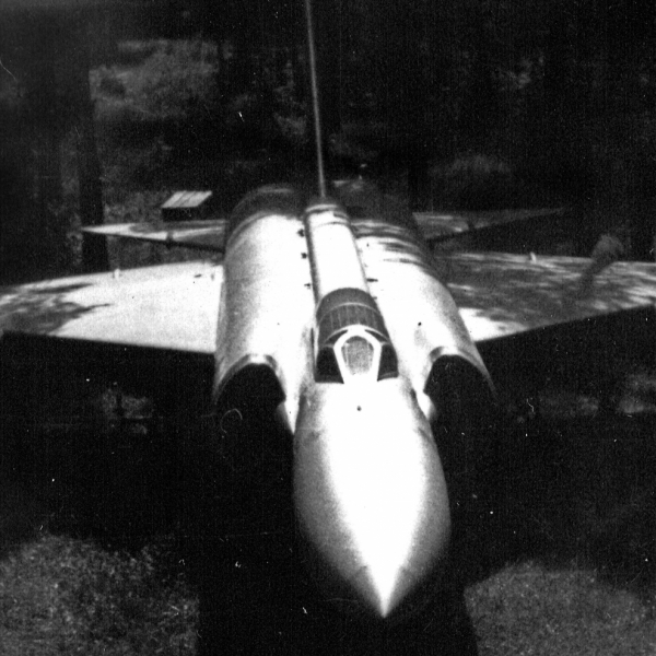 6б.3-й опытный Ла-250А в музее ВВС Монино