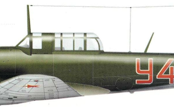 7.Ил-10У ВВС СССР. Рисунок.