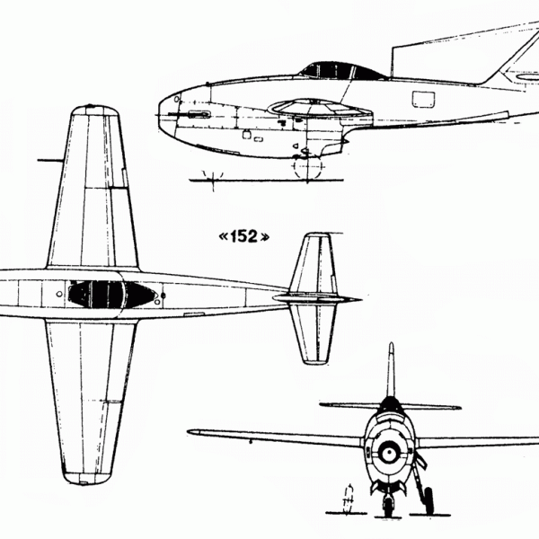 7.Ла-152. Схема.
