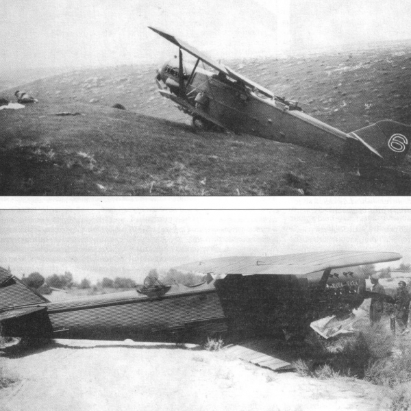 8.Аварийный посадки Р-3 в среднеазиатских барханах были не редкостью.