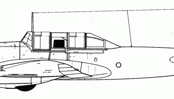 8.Ил-2У. Схема.