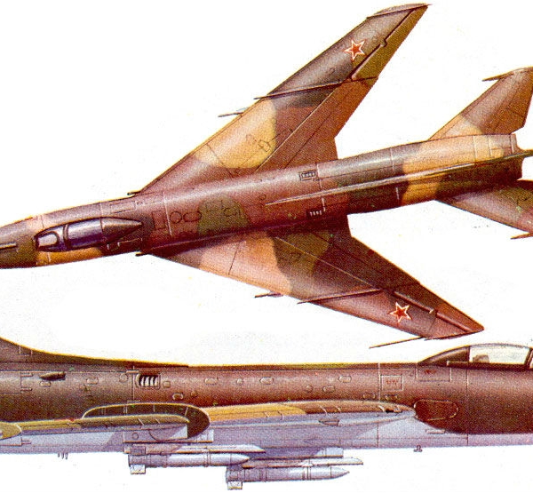 8.Проекции Су-7Б. Рисунок 1.