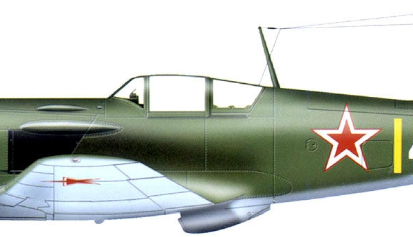 9.Ла-9 ВВС СССР. Рисунок.