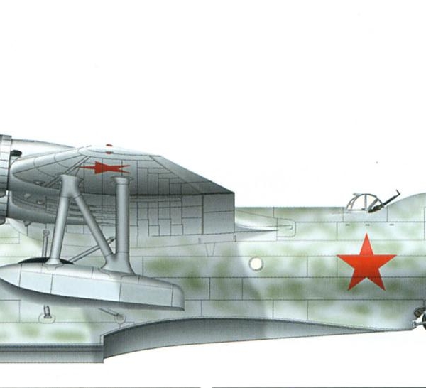 9.МТБ-2Д из состава авиации ВМФ СССР. Рисунок.