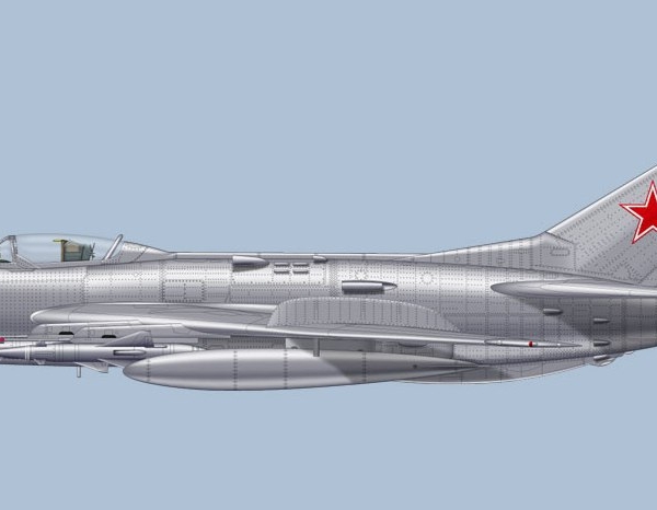 9.МиГ-19ПМ ВВС СССР. Рисунок.