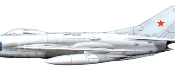 9.МиГ-19С ВВС СССР. Рисунок.