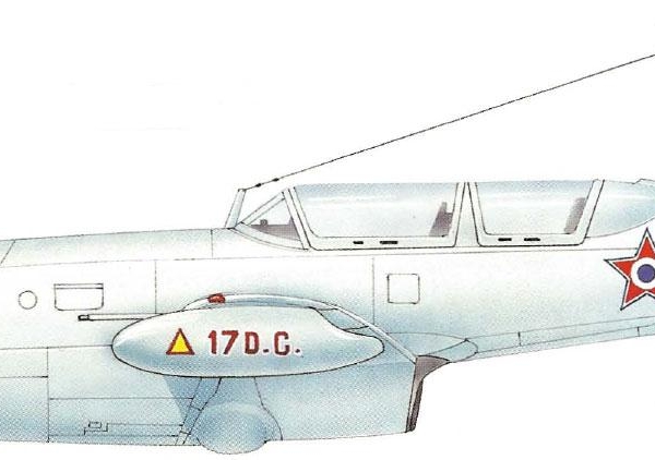 Jak-23DC ВВС Румынии. Рисунок.