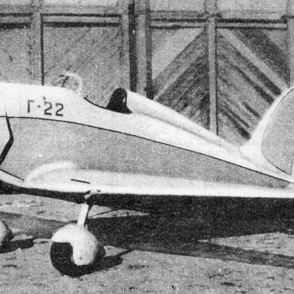 1.Легкий самолет Г-22.