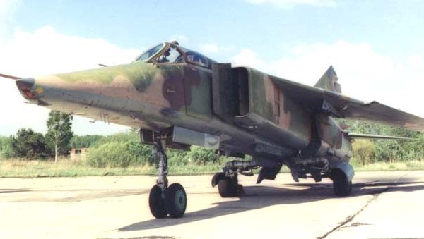 1.Опытный МиГ-23БН.
