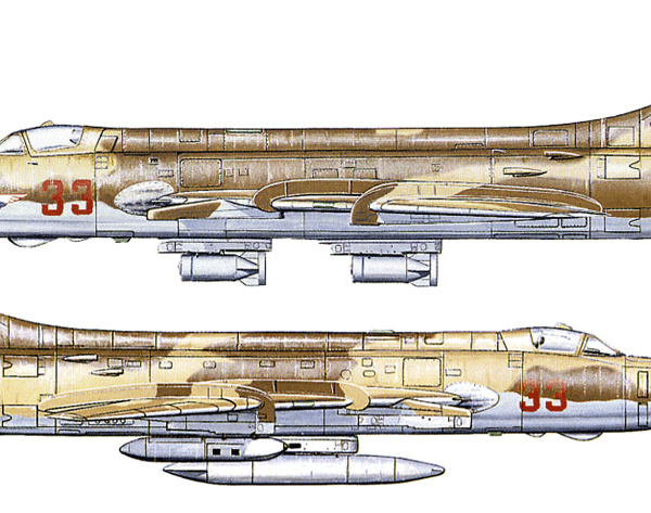 10.Проекции Су-17М. Рисунок 1.