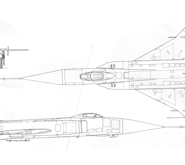 10.Су-15Т. Схема.