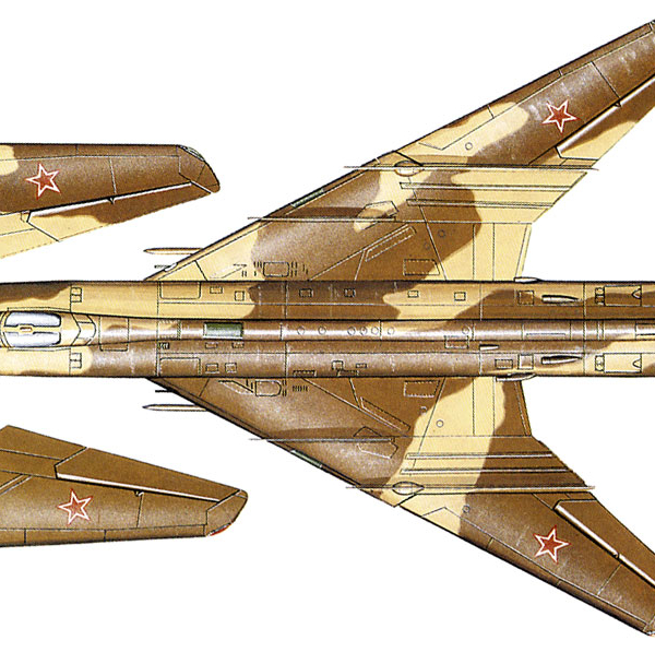 11.Проекции Су-17М. Рисунок 2.