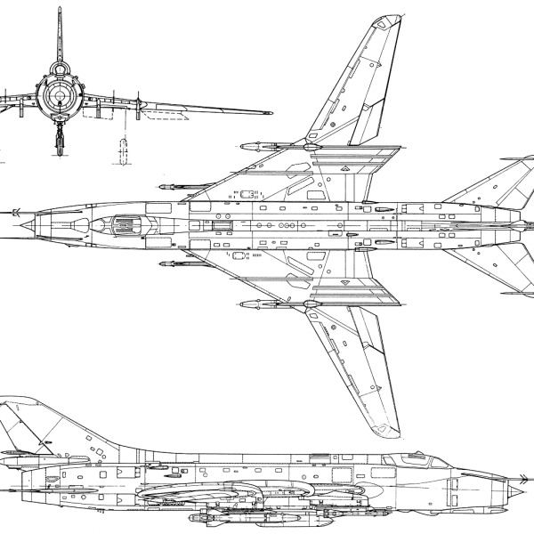 11.Су-17М2. Схема.